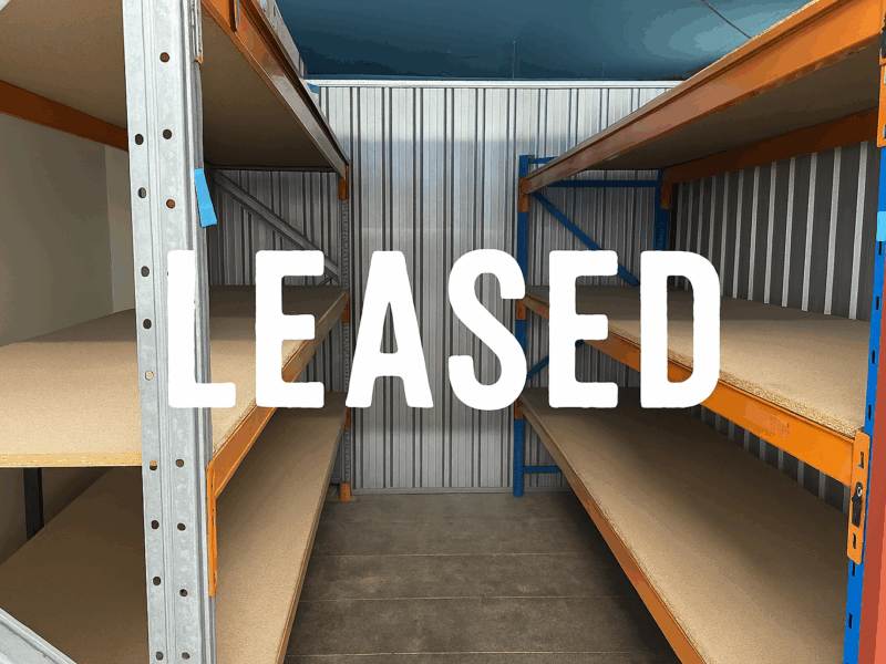 🏙️ Premium CBD Storage – 9 sqm with Industrial Shelving @ the Archive - LEASED